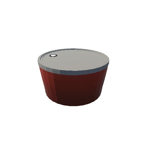 Small Industrial Bucket Red